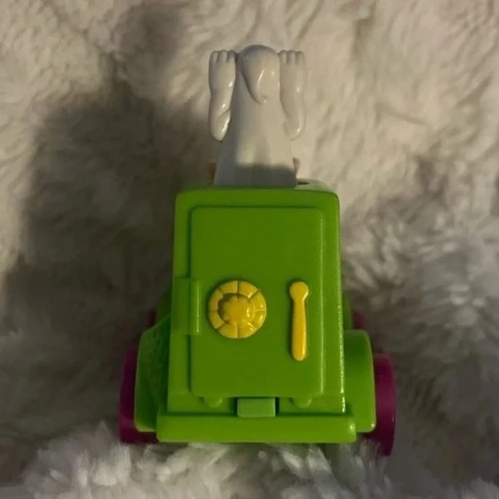 McDonalds Looney Tunes Toy 1993 Porky Pig Ghost Catchers Car Green